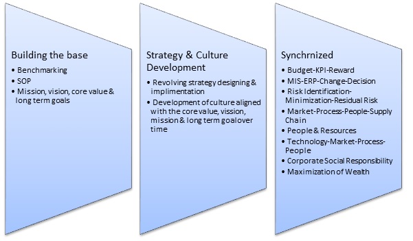 Strategic TRANSFORMATION of a company from traditional to